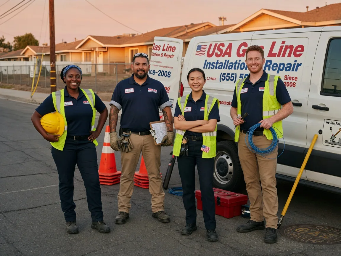 Gas Line Installation company in Almyra, AR